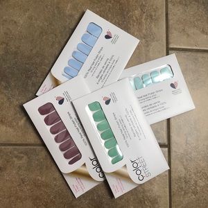 Color Street Nail Polish Strips x4
